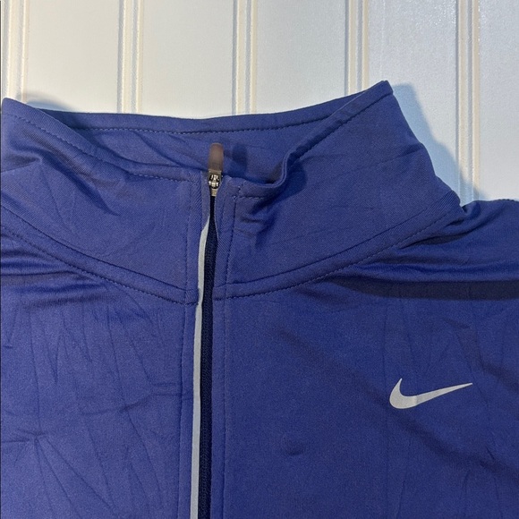 Nike Running Royal Blue Half-Zip Top women’s size M - Picture 2 of 4